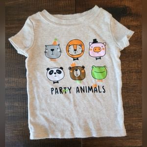 BABY Animal T-shirt 9M